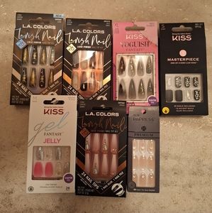 Kiss press on nail set (7 packs)